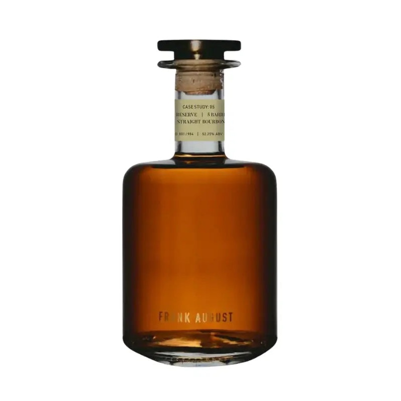 Frank August Case Study: 05 | Wheated Reserve 5 Barrel Batch Bourbon Whiskey 750mL