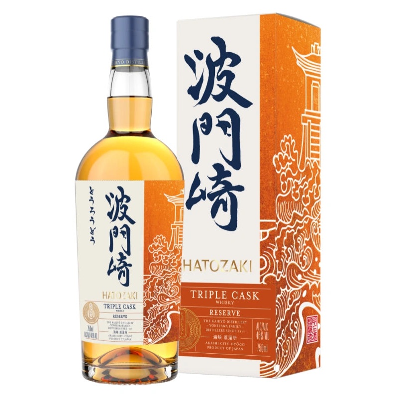 Hatozaki Triple Cask Reserve Japanese Whisky 750mL
