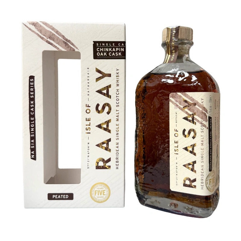Isle of Raasay 5 Year Peated Chinkapin Single Cask Scotch Whisky
