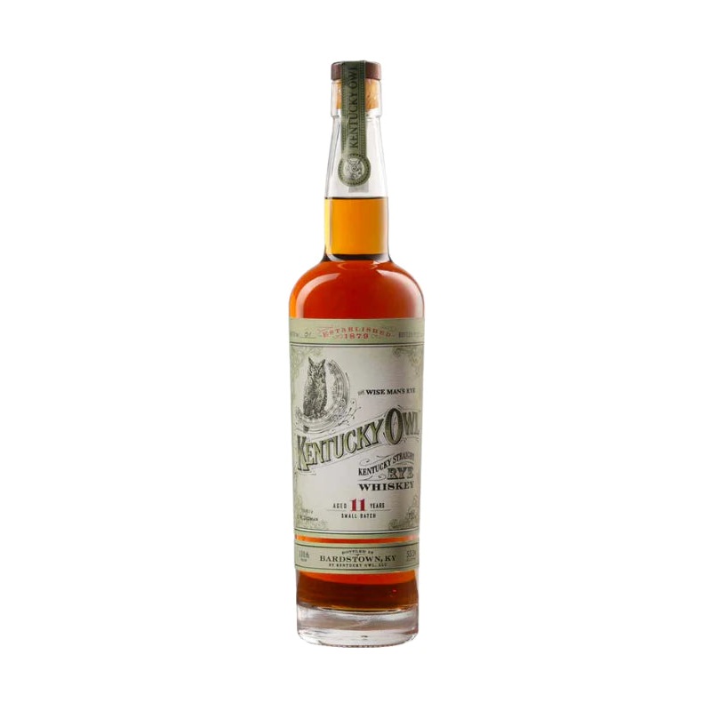 Kentucky Owl Aged 11 Years Batch No. 1 Straight Rye Whiskey 750mL