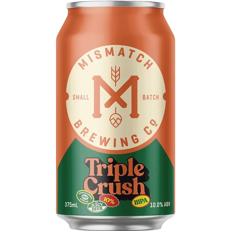 Mismatch Brewing Co. Triple Crush 16 Pack Cans 375ml